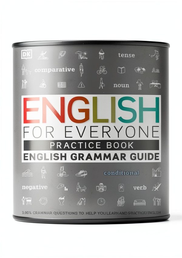 DK English for Everyone Grammar Guide 319‑Page Paperback Reference-0