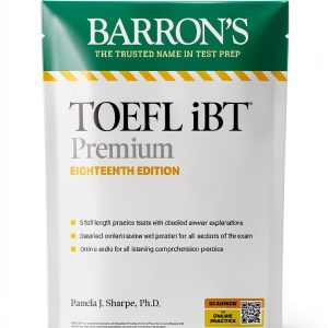 Barrons TOEFL & TOEIC Prep 2024, Kindle Edition-0