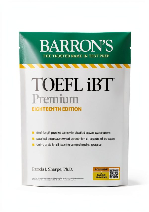 Barrons TOEFL & TOEIC Prep 2024, Kindle Edition-0
